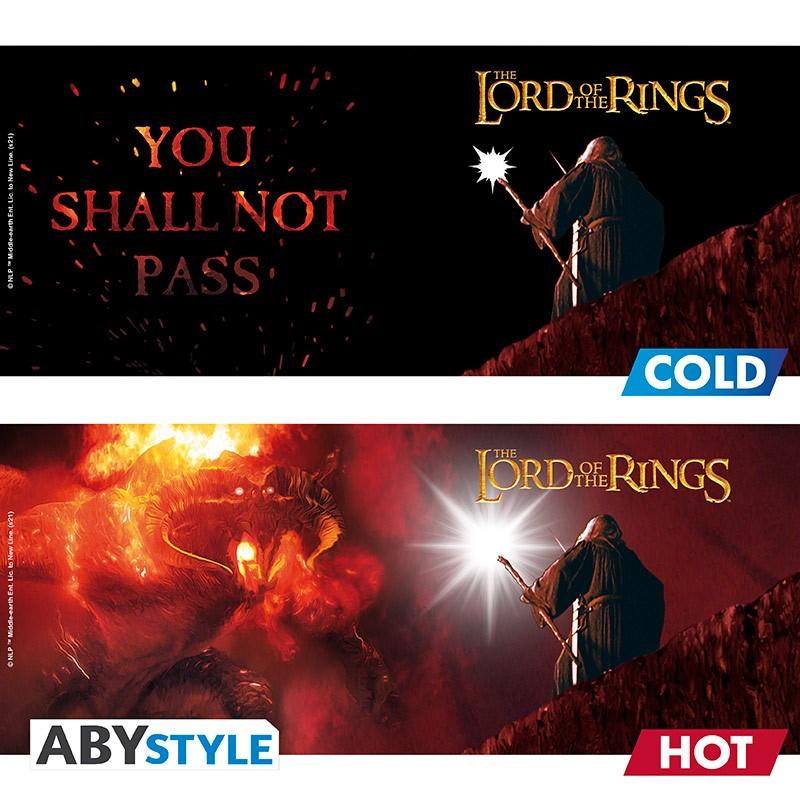 LORD OF THE RINGS Mug Heat Change You shall not pass / kubek termoaktywny Władca Pierścieni - You shall not pass - ABS