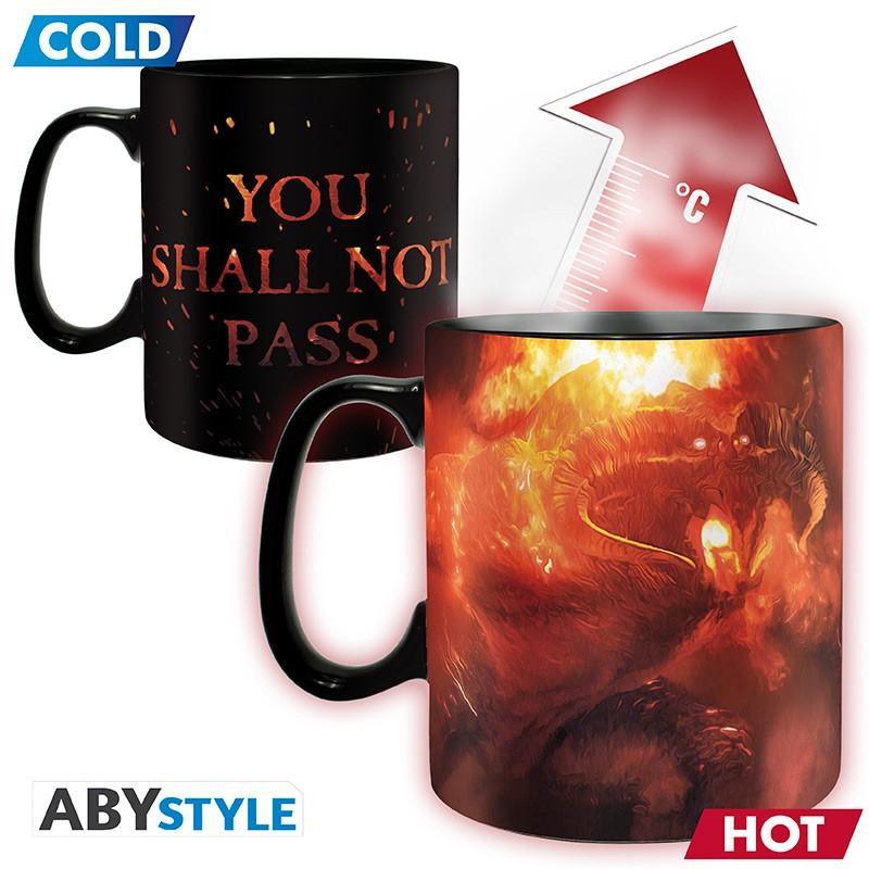 LORD OF THE RINGS Mug Heat Change You shall not pass / kubek termoaktywny Władca Pierścieni - You shall not pass - ABS