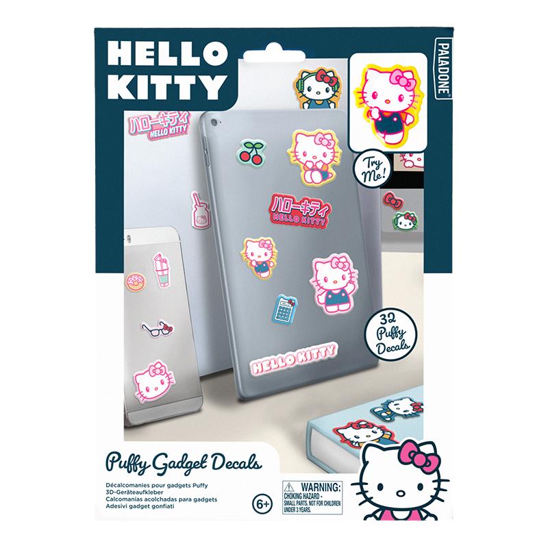 Hello Kitty Puffy Gadget Decals (32 pcs) / naklejki dekoracyjne Hello Kitty (32 szt)