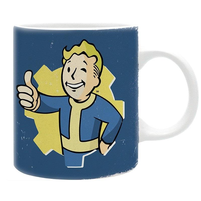 FALLOUT - Mug - 320 ml - Vault Boy Blue - ABS