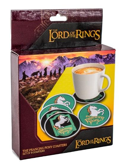 Lord of the Rings: Prancing Pony Coasters (6 pcs) / Władca Pierścieni zestaw podkładek - Pod Rozbrykanym Kucykiem (6 szt)