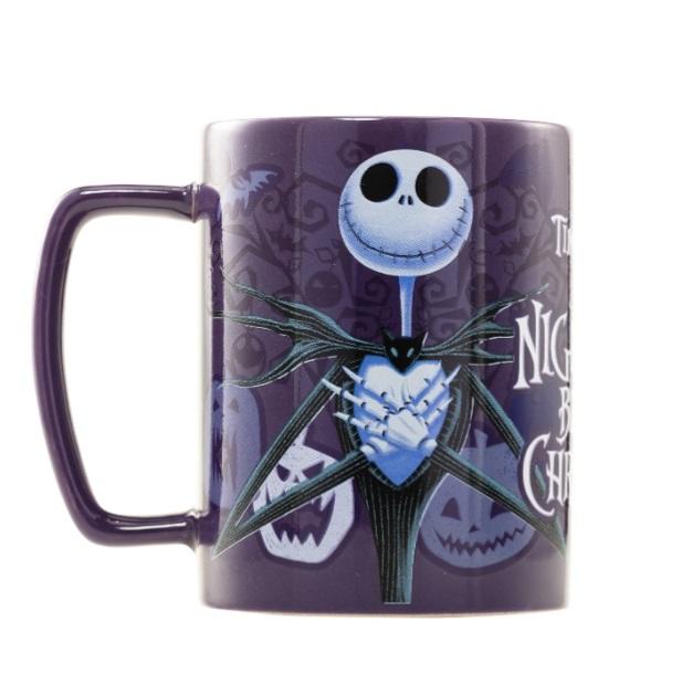 NIGHTMARE CHRISTMAS (JACK) FUZZY MUG / Miasteczka Halloween (Jack) kubek z futerkiem