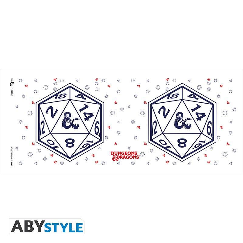 DUNGEONS & DRAGONS mug (320 ml) - D20 / Dungeons & Dragons kubek (320 ml) D20 - ABS