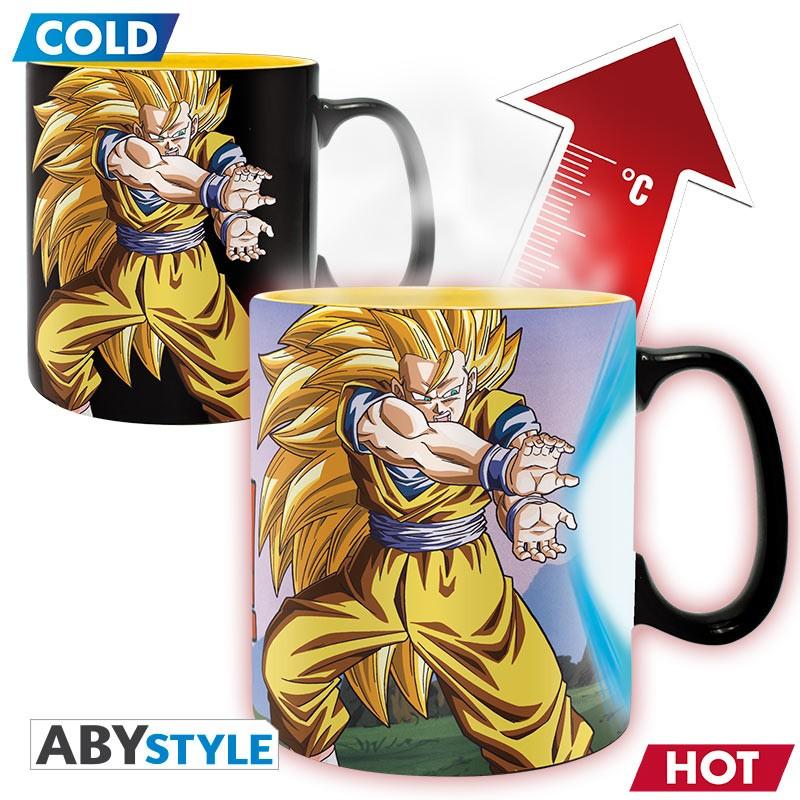 DRAGON BALL Mug Heat Change - 460 ml Kamehameha / kubek termoaktywny Dragon ball (460 ml) Kamehameha - ABS