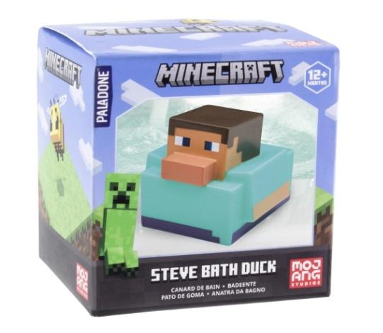 Minecraft Steve Bath Duck / Minecraft kaczka do kąpieli Steve