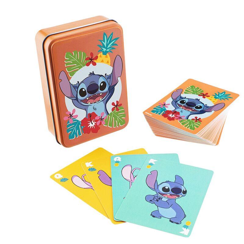 Disney Stitch Playing Cards in a tin / karty do gry Disney Stitch