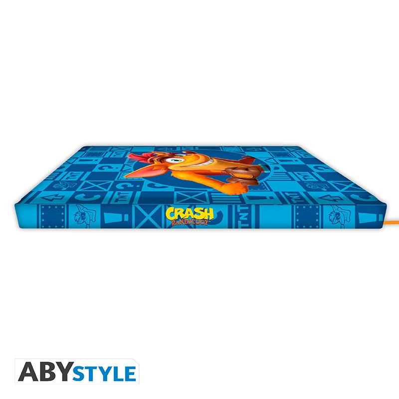 CRASH BANDICOOT A5 Notebook - Crash & Coco / notatnik A5 Crash Bandicoot - Crash & Coco - ABS