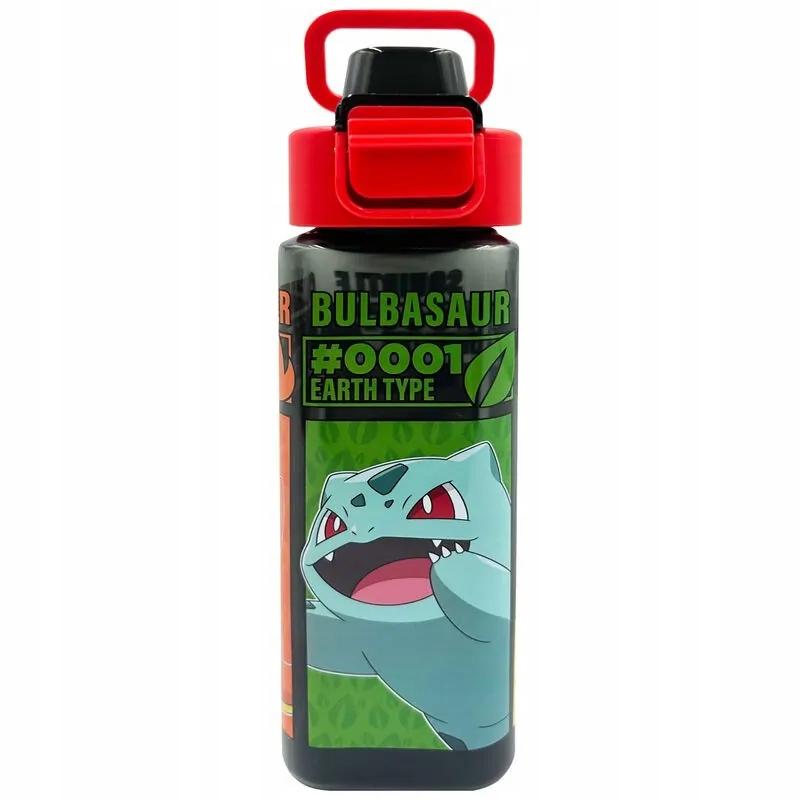 Pokemon square bottle (500 ml) - characters / Pokemon butelka (500 ml) - postaci