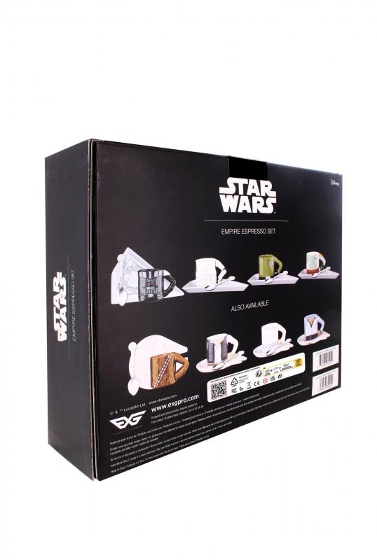 Star Wars Empire Espresso Set (4 pcs) / Zestaw do espresso Gwiezdne Wojny - Imperium (4 szt)