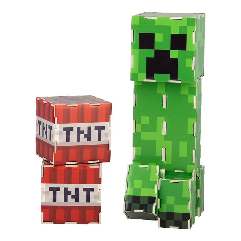 Minecraft Creeper & TNT Construction Kit / Minecraft zestaw konstrukcyjny Creeper i TNT