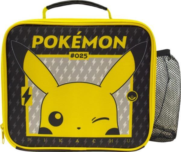 Pokemon Pikachu lunch bag with bottle holder / Torba śniadaniowa Pokemon Pikachu z kieszenią na butelkę