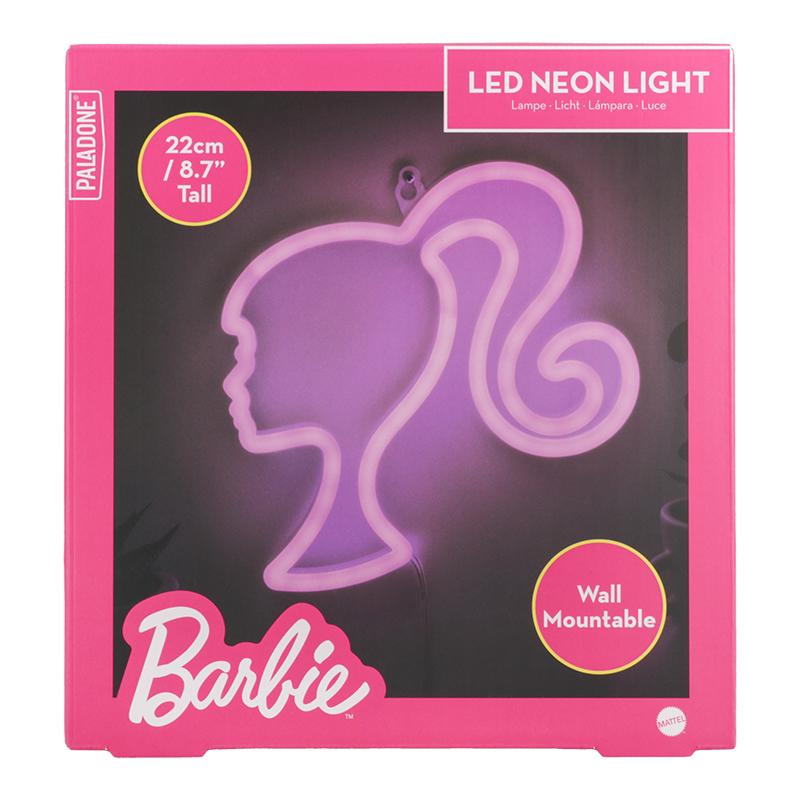 Barbie Wall Mountable LED Neon Light (high: 22 cm) / Barbie neonowa lampka ścienna (wysokość: 22 cm)