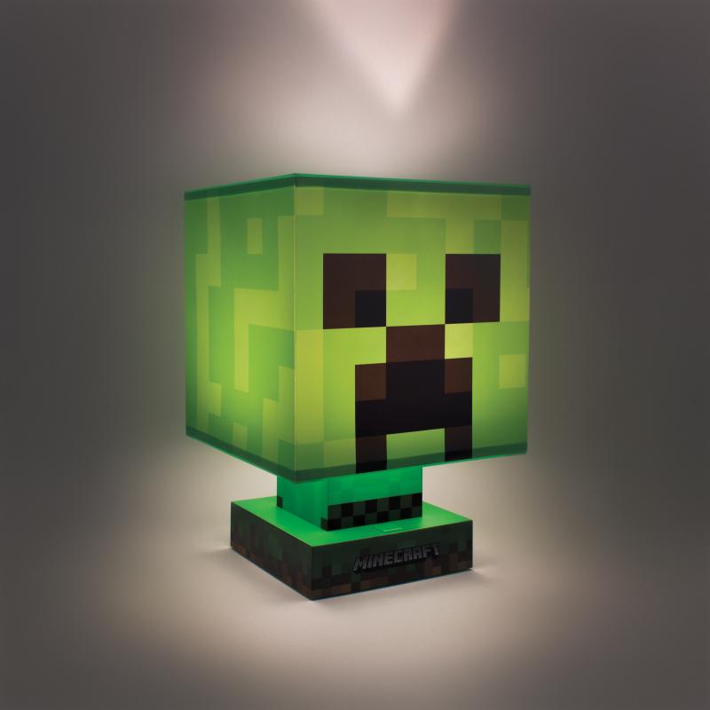 Minecraft Creeper Icon lamp (high: 26,6 cm) / lampa Minecraft Creeper (wysokość: 26,6 cm)