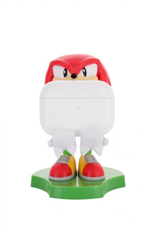 Sonic the hedgehog Knuckles Cable Guys Holdem - Earbud Holder (11 cm) / stojak na słuchawki Sonic the hedgehog - Knuckles (11 cm)