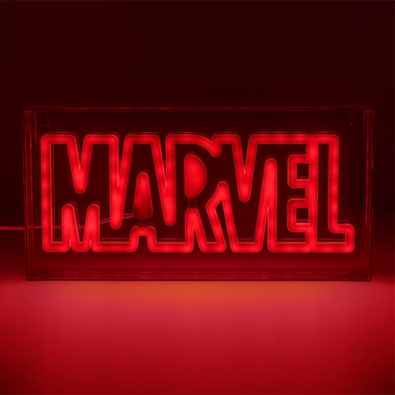 Marvel LED Neon Light / lampka neonowa Marvel