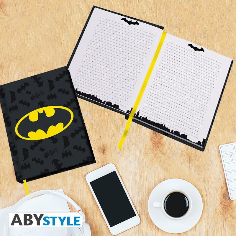 Dc Comics notebook A5 - Batman logo / Dc Comics notatnik A5 - Batman Logo - ABS