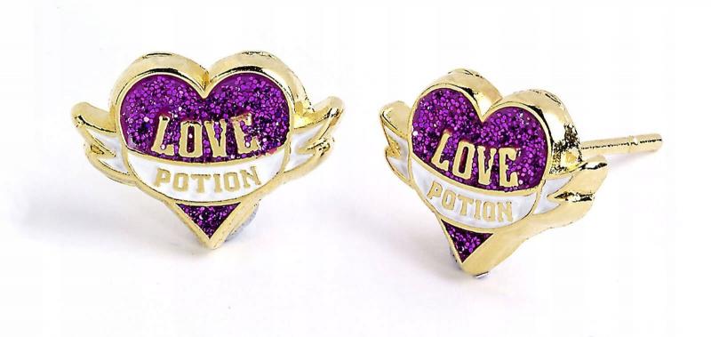 Harry Potter Love Potion Stud Earrings / kolczyki Harry Potter - Love Potion (pozłacane)