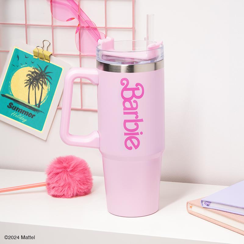 Barbie XL Multiway Travel Cup with Straw (1200 ml) / kubek podróżny XL Barbie ze słomką (1200 ml)