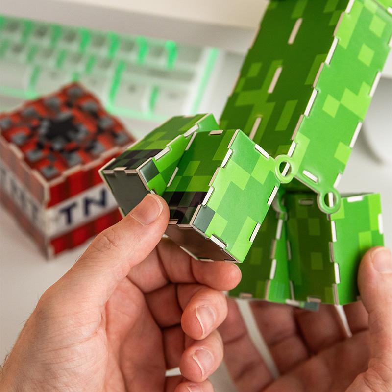 Minecraft Creeper & TNT Construction Kit / Minecraft zestaw konstrukcyjny Creeper i TNT