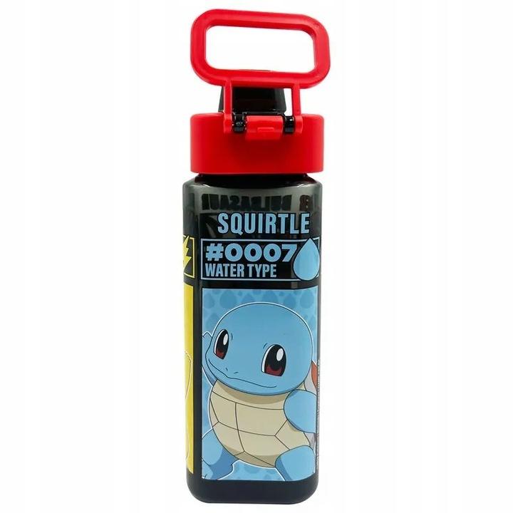 Pokemon square bottle (500 ml) - characters / Pokemon butelka (500 ml) - postaci