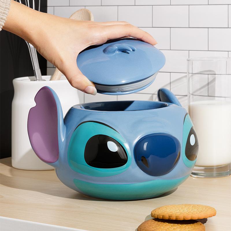 Disney Stitch Shaped Cookie Jar / Disney Stitch - pojemnik na ciastka