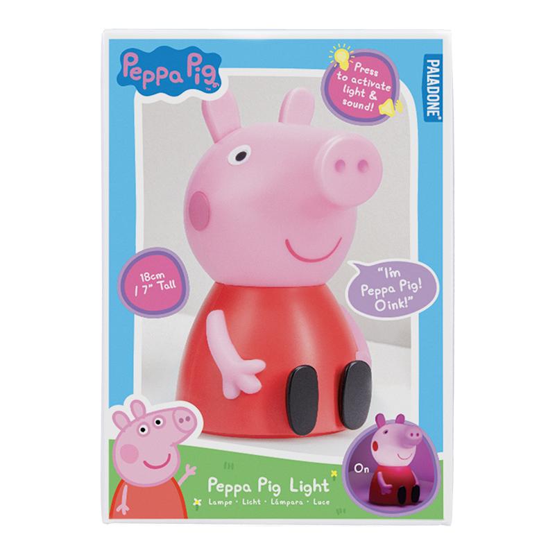 Peppa Pig Light With Sound (high: 18 cm) / Świnka Peppa lampka z dźwiękiem (wysokość: 18 cm)