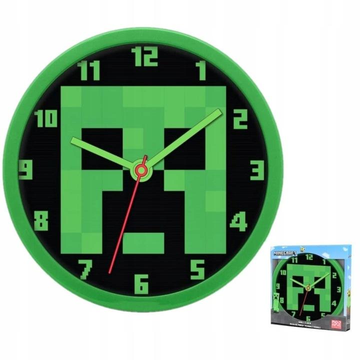 Minecraft wall clock / Zegar ścienny Minecraft