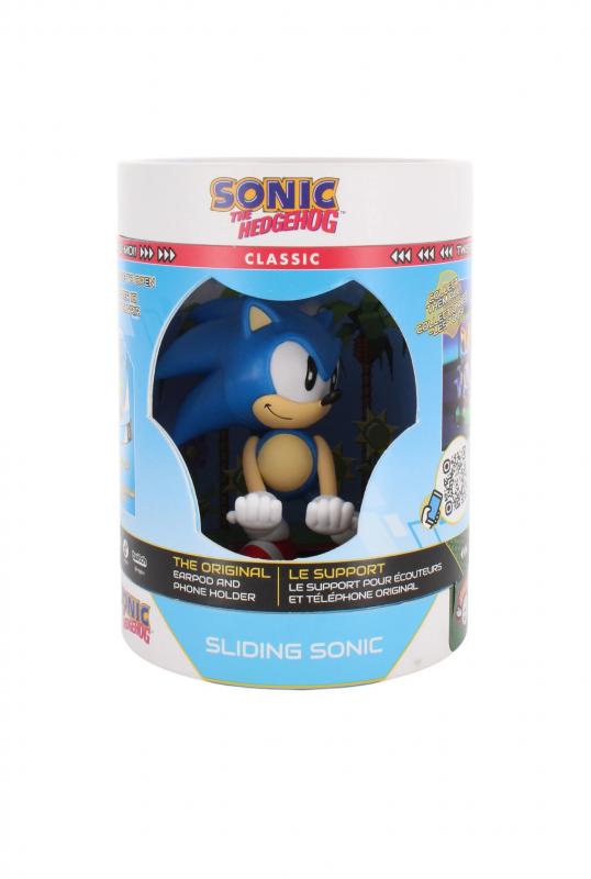 Sliding Sonic Cable Guys Holdem - Earbud Holder (11 cm) / Stojak na słuchawki - ślizgający się Sonic the Hedgehog (11 cm)