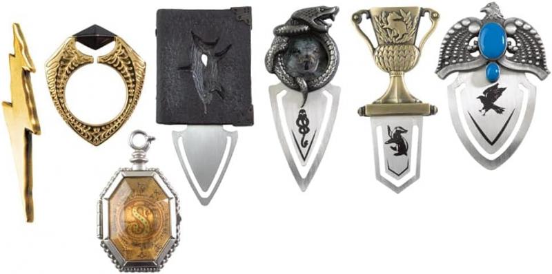 Harry Pottert the Horcrux bookmark collection (7 pcs) / Harry Potter zestaw zakładek do książek Horctux (7 szt)