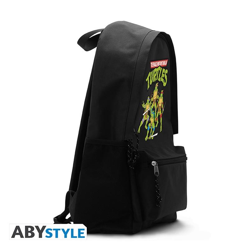 Teenage Mutant Ninja Turtles TMNT backpack - Turtles fighting pose / plecak Żółwie Ninja TMNT - ABS