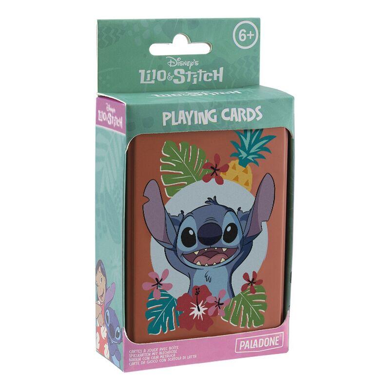 Disney Stitch Playing Cards in a tin / karty do gry Disney Stitch