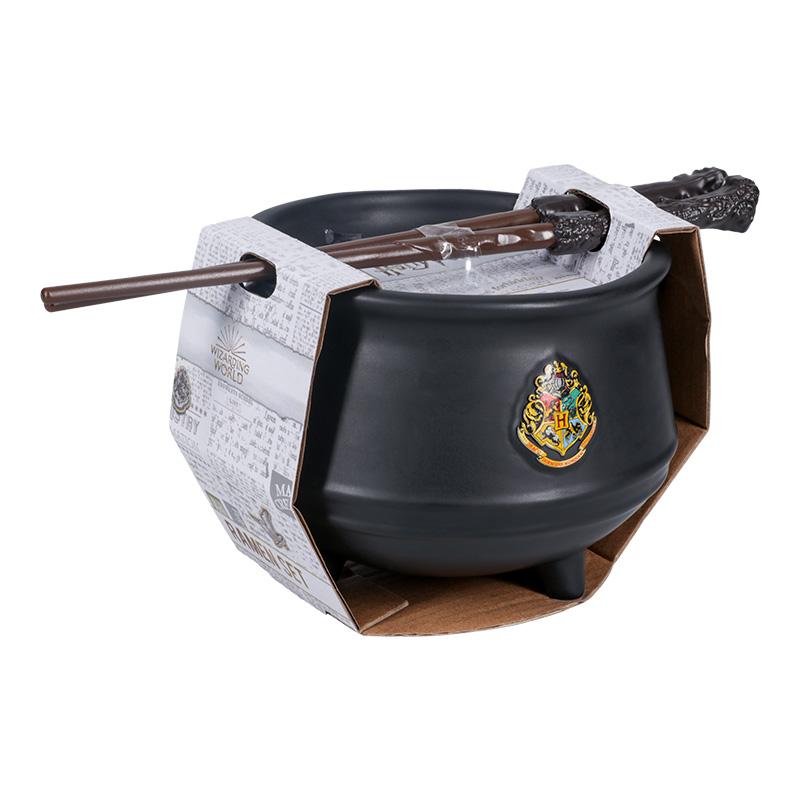 Harry Potter Cauldron Ramen Set: cauldron plus chopsticks / zestaw do zupy Ramen - Harry Potter: kociołek plus pałeczki