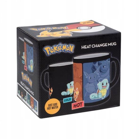 Pokemon Evolve heat change mug / kubek termoaktywny Pokemon Evolve - ABS