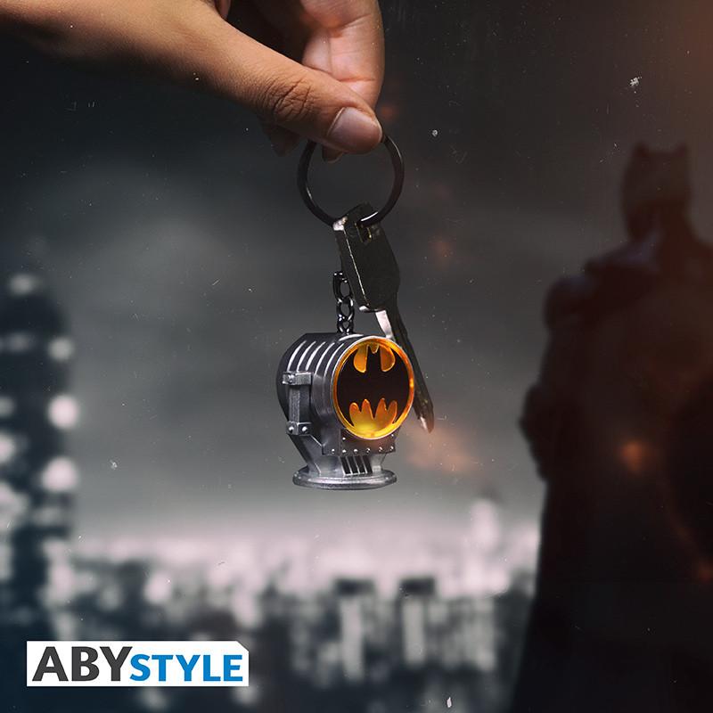 DC COMICS Keychain 3D premium Bat-Signal / Dc Comics brelok premium 3D - Bat sygnał - ABS