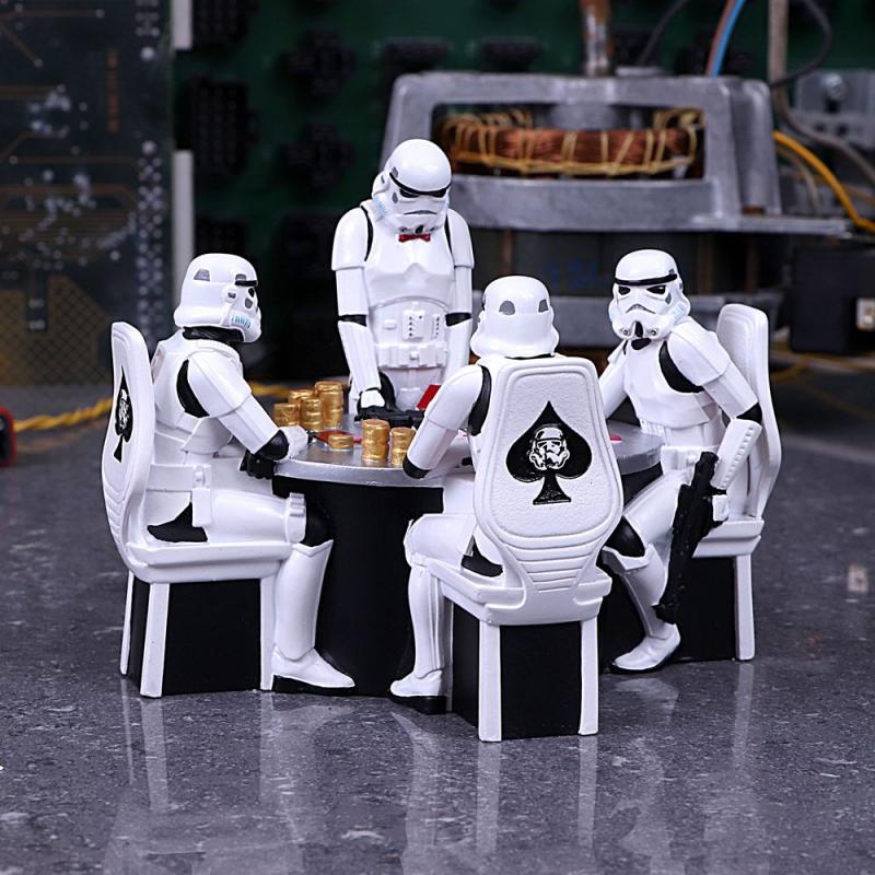 Star Wars Stormtrooper Diorama Poker Face / Gwiezdne Wojny Diorama Szturmowiec - pokerowa twarz