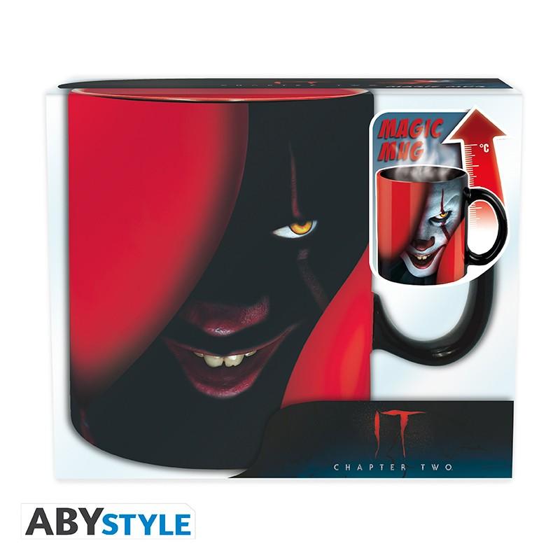 IT mug heat change (460 ml) Pennywise - Time to float / IT-TO kubek termoaktywny (460 ml) Pennywise - czas popływać - ABS