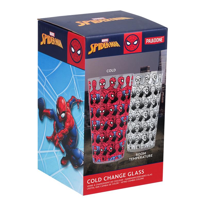 Marvel Spider-man Cold Change Glass / szklanka termoaktywna Marvel Spider-man