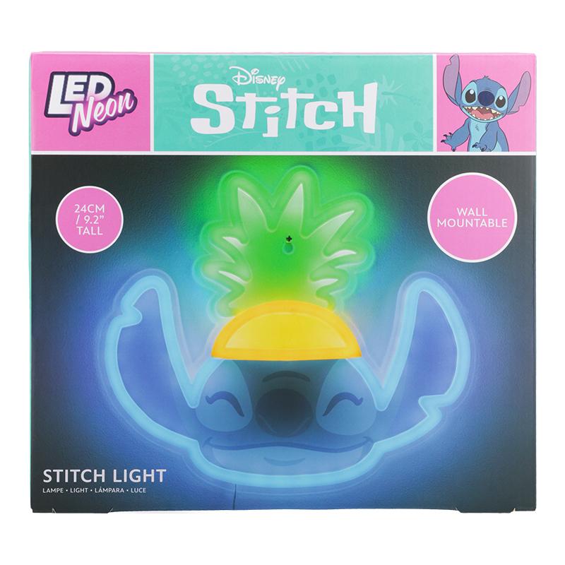 Disney Stitch Wall Mountable LED Neon Light (high: 23,5 cm) / Disney Stitch neonowa lampka ścienna (wysokość: 23,5 cm)