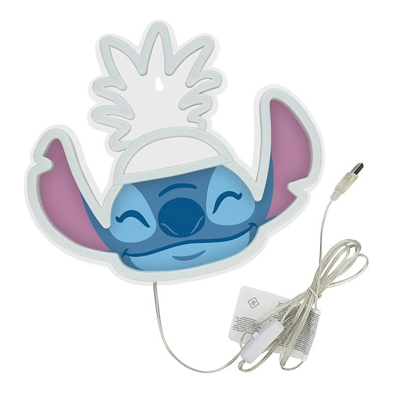 Disney Stitch Wall Mountable LED Neon Light (high: 23,5 cm) / Disney Stitch neonowa lampka ścienna (wysokość: 23,5 cm)