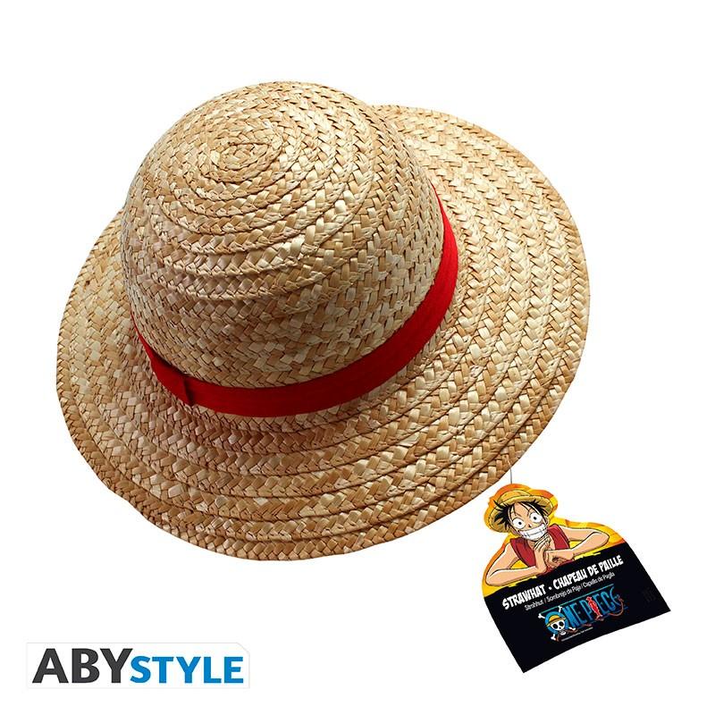 ONE PIECE Luffy Straw hat (adult size) / słomiany kapelusz One Piece Luffy (rozmiar dla dorosłych) - ABS