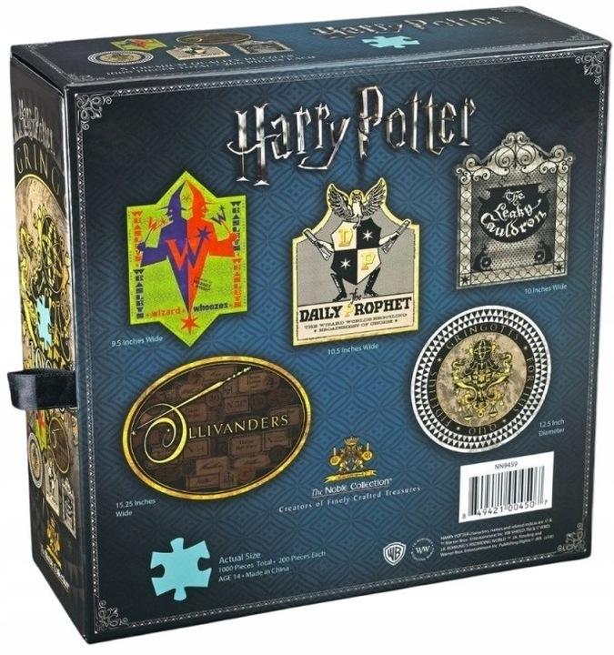 Harry Potter Diagon Alley Shop Signs (1000 elements) / puzzle Harry Potter - szyldy sklepów z ulicy Pokątnej (1000 elementów)