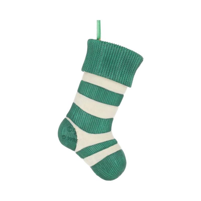 Harry Potter Slytherin Stocking Hanging Ornament (9,5 cm) / ozdoba wisząca Harry Potter - skarpeta Slytherin (9,5 cm)