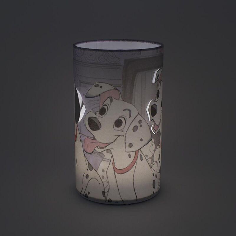 Disney 101 Dalmatians Die Cut Desk Lamp with 3D effect (high: 19,8 cm) / lampka biurkowa Disney 101 Dalmatyńczyków z efektem 3D (wysokość: 19,8 cm)