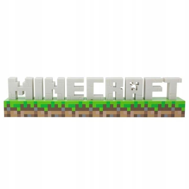 Minecraft Logo Light (8,5 x 41,7 cm) / lampka Minecraft Logo (wym: 8,5 x 41,7 cm)