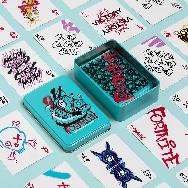Fortnite Playing Cards in Tin / Fortnite karty do gry w ozdobnej puszce