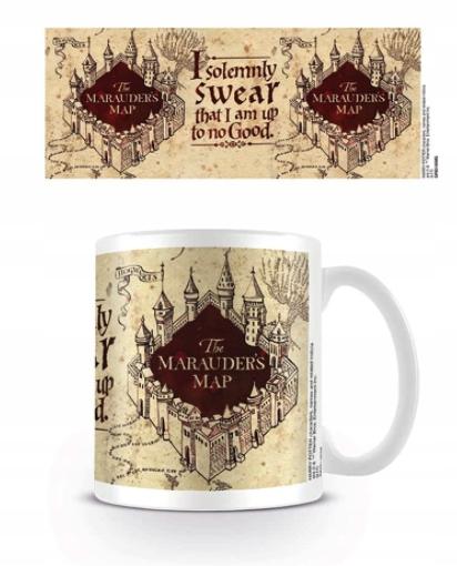 Harry Potter (Marauders Map) gift set incl: mug, coaster and keychain / zestaw prezentowy Harry Potter: kubek, podkładka, brelok