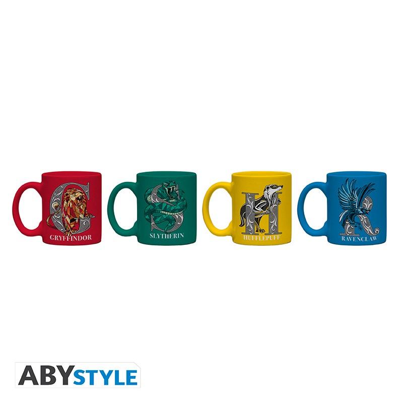 HARRY POTTER - Set 4 espresso mugs - Stand Together - ABS