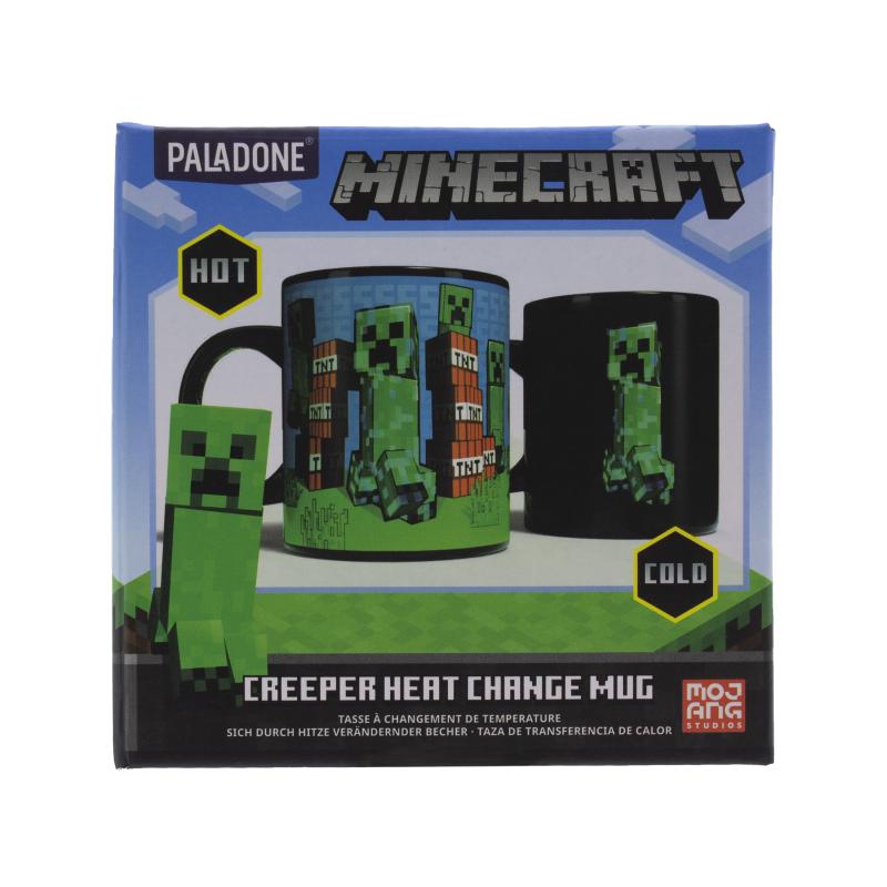 Minecraft Creeper Heat Change Mug / kubek termoaktywny Minecraft Creeper