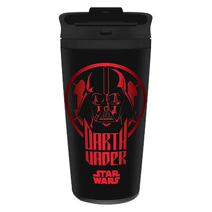 STAR WARS - DARTH VADER METAL TRAVEL MUG / kubek termiczny (metalowy) Gwiezdne Wojny - Lord Vader