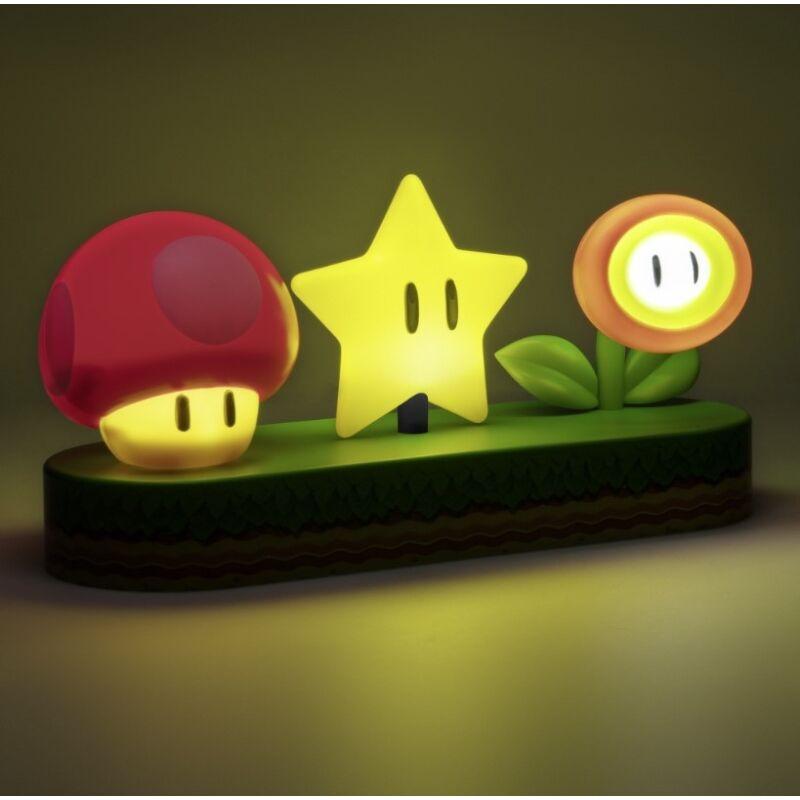 Super Mario Icons Light / lampka Super Mario - ikony